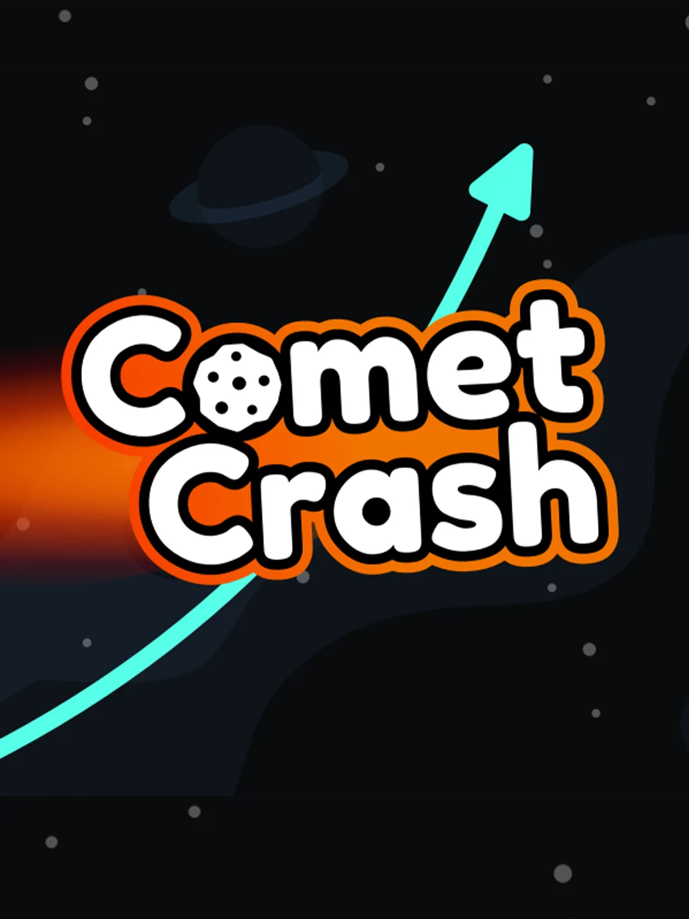 Juego de crash con cometa y atmósfera espacial de riesgo y recompensa.